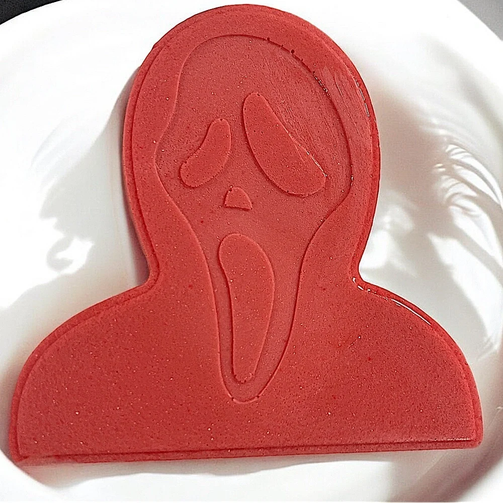 Wild cherry SOAP handmade LARGE 4x4in 7oz shea butter & oatmeal milk based